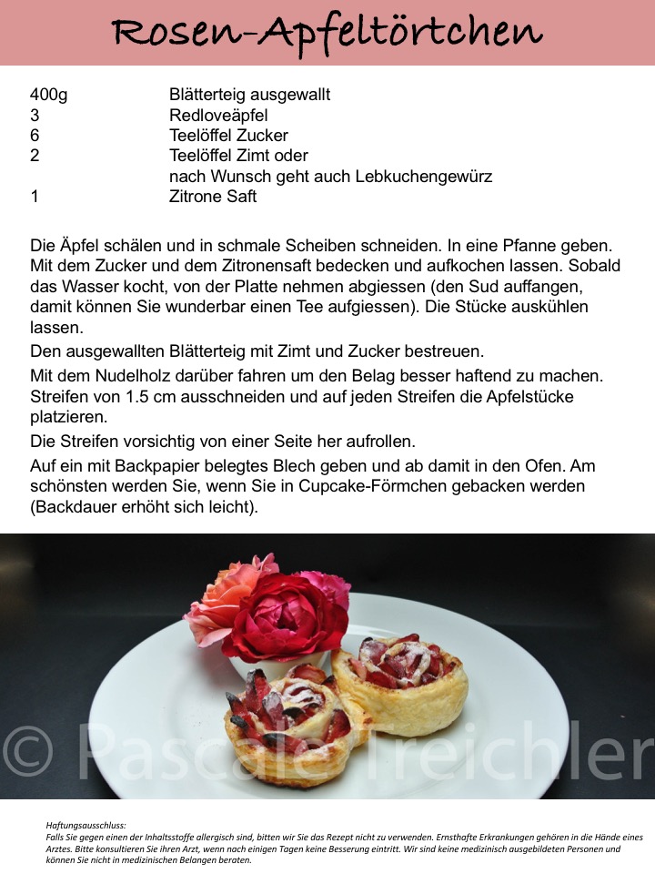 Rosen-Apfeltörtchen