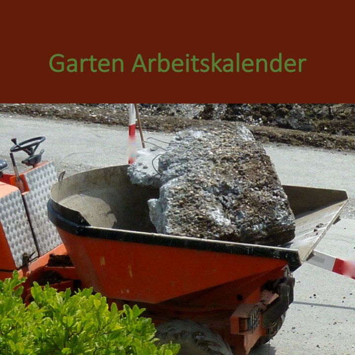 Garten Arbeitskalender Jahr
