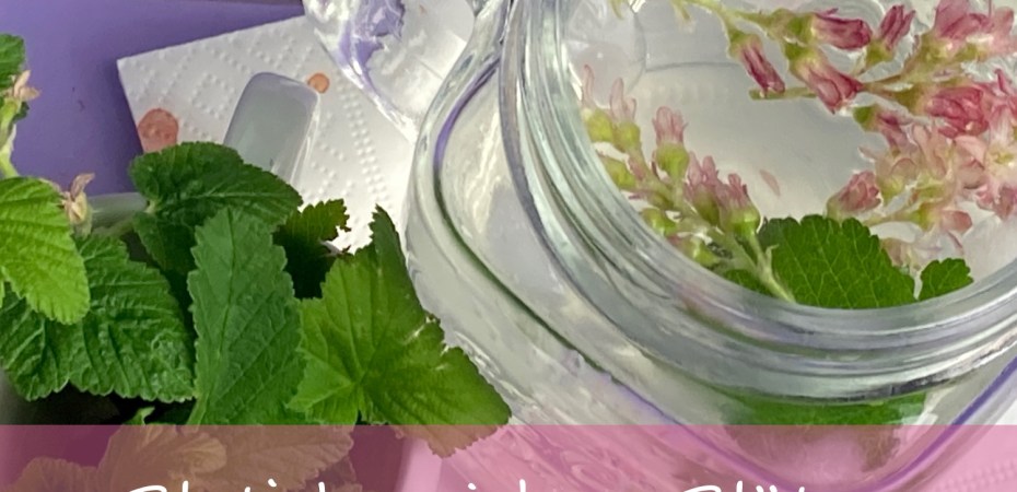 Blutjohannisbeer Blüten Sirup