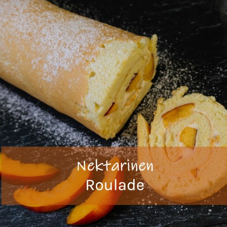 Nektarinen Roulade