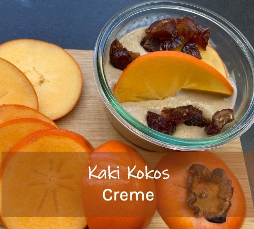 Kaki Kokos Creme