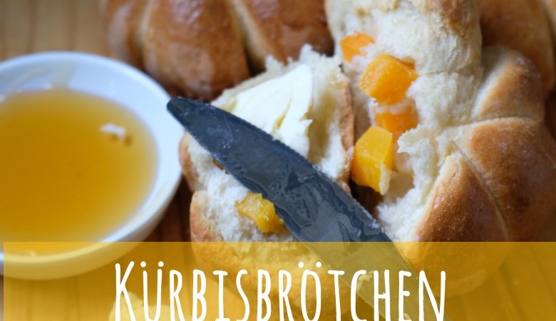 Kürbis Brötchen Safran